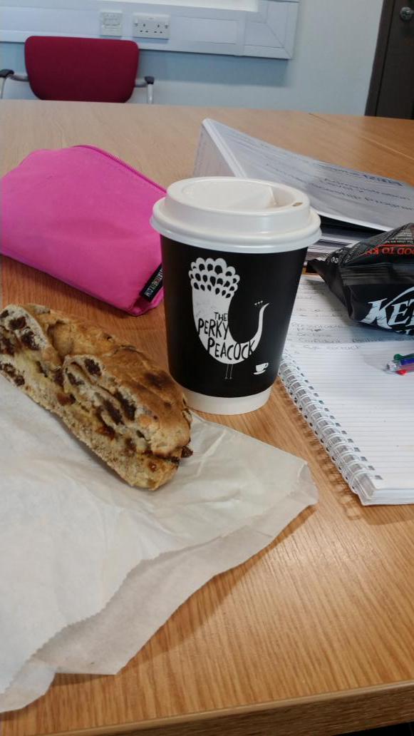 RachelSkilbeck's tweet photo. Grabbed a Hazelnut latte and a cinnamon &amp; raisin toasted bagel from @Saviourofcoffee love this place 😄👌✌ http://t.co/FGPToNrWAU