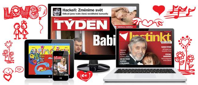 2 balíčky společenských a teenagerovských časopisů za valentýnskou cenu! Nakoupit můžete na cs.publero.com/publishing/emp…