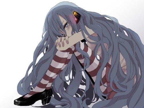 Red__Stitches's tweet image. *sits there and turns her head to the counter* Im having those suicidal thoughts agains..I should die..