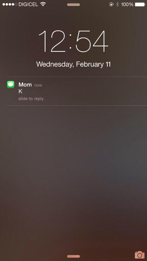 StumblerTop's tweet photo. The only person that I'm okay with texting me this... http://t.co/AW5TRbMf51