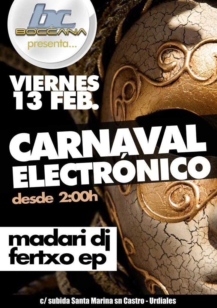 fran_alvarez3's tweet photo. Recordamos que esta noche a partir de las 2:00 de la mañana estara @Fertxo_EP en la discoteca boccana !! #carnaval15 http://t.co/Bs31bmVCgM