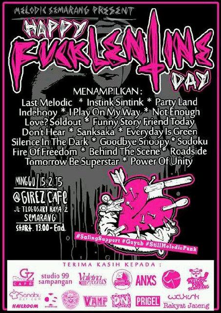 Ibadah pertama kami di tahun 2015 ini, setelah beberapa bulan masing2 personil sibuk dalam urusan bercinta :D faaakk