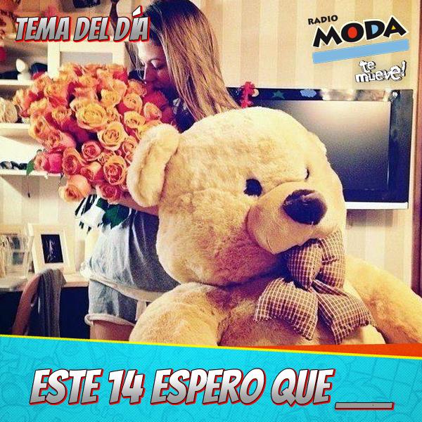 Tema del día <a href="/ModaFM/">Modafm</a> <a href="/renzowinder/">Renzo Winder</a> 
#Este14EsperoQue
Objetivo: 200 RTs, 200 FAV y seguiremos a 10 followers.