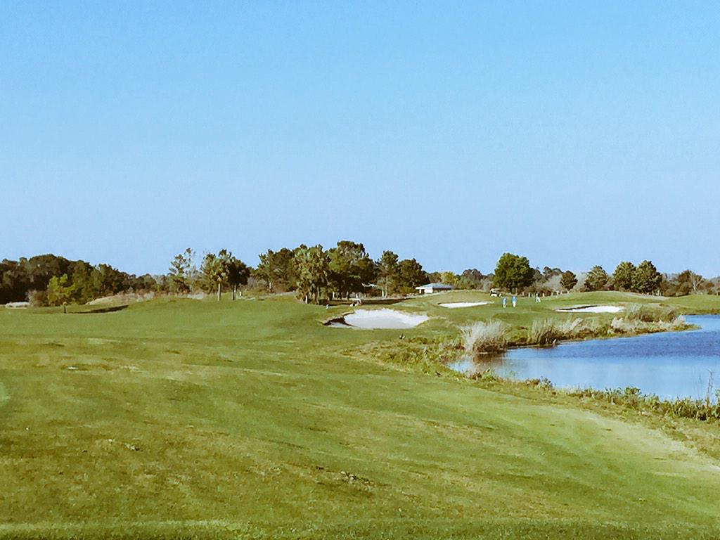 EBraultGolf's tweet photo. Practice round at Harmony Preserve ! Tournament starts on #ValentinesDay 💘  #Believe #Golf ⛳️☀️ http://t.co/BlsEwSQFS7