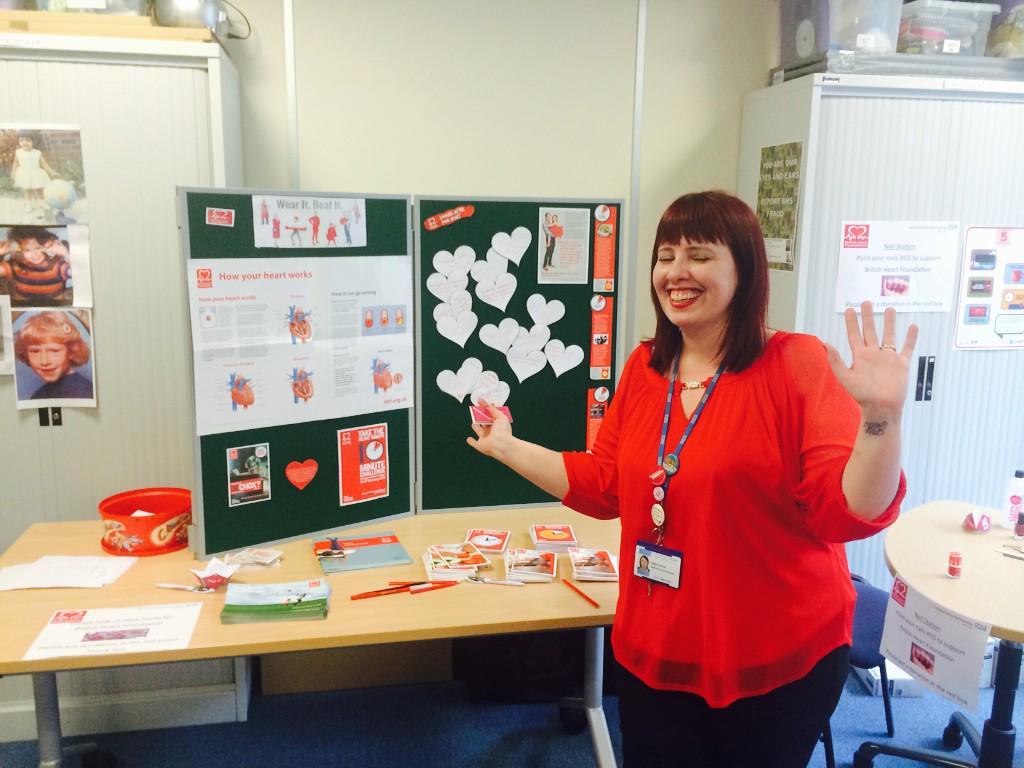 Healthwellbein's tweet photo. #WearItBeatIt #bbp @LPTnhs @ClareMillsLPT @bernard_powell @HayleyCocker1 http://t.co/UwEv5uOa65