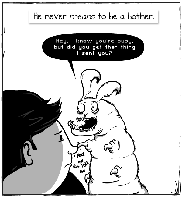 eyemagazine's tweet photo. My email is a monster, http://t.co/dLDbJpgMdd by @oatmeal (via @henshalluk) http://t.co/S0BPgFOHeY