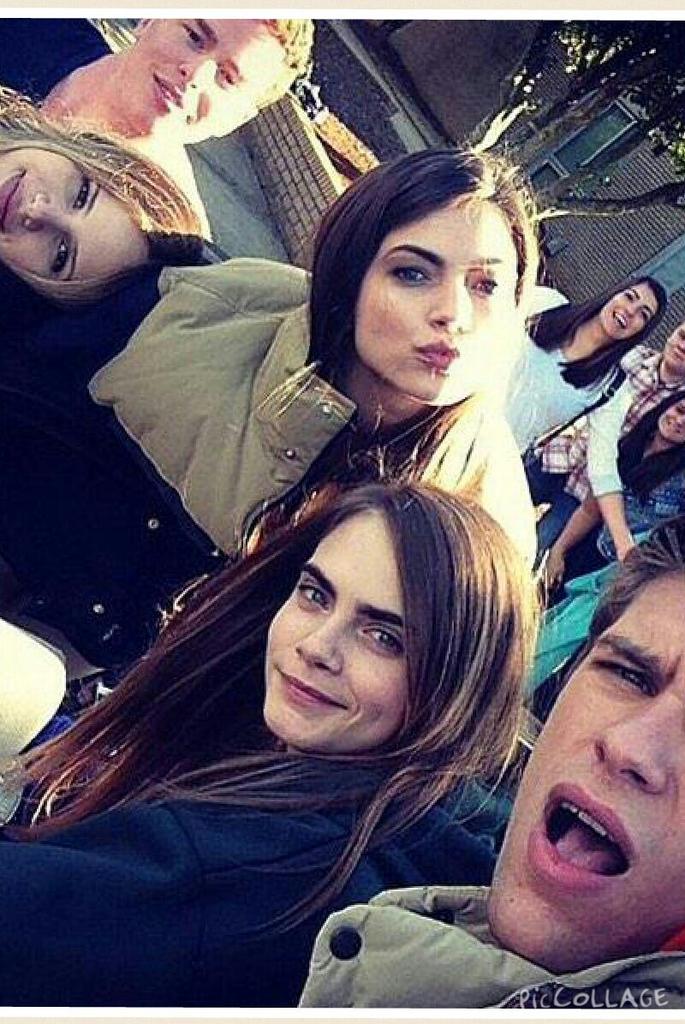 Selfie with some of my dance crew