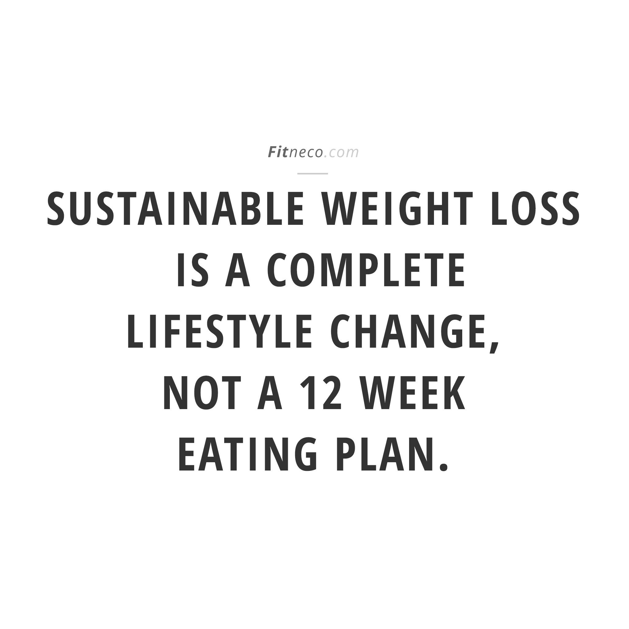From Diets To Lifestyle Change: Sustainable Weight Loss