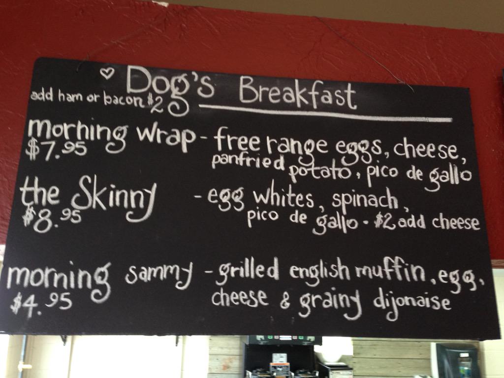 Dogtowncafe's tweet photo. New menu at Dogtown #Penticton today! More #local, more #healthy, more #delicious http://t.co/W1m0uWemJR