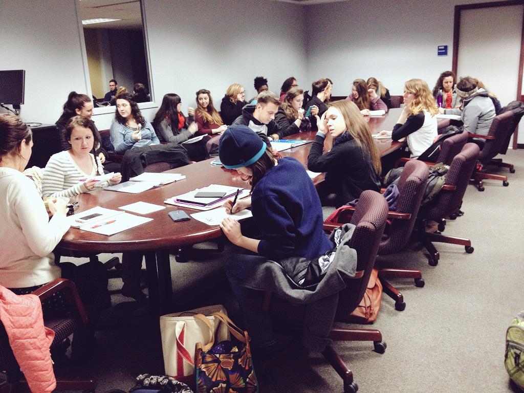 UAkronPRSSA's tweet photo. We had a great turnout yesterday at our meeting, thank you to our graduate speakers and everyone who attended! http://t.co/TGWWWR4Y9P