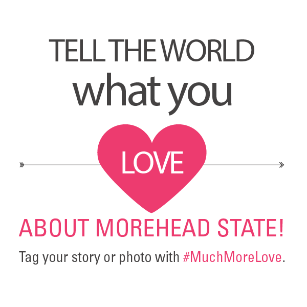 moreheadstate's tweet photo. Show the world how much you love MSU! Use #MuchMoreLove and see your posts at https://t.co/uwnZ81o8IB http://t.co/68Ur4q4xqF