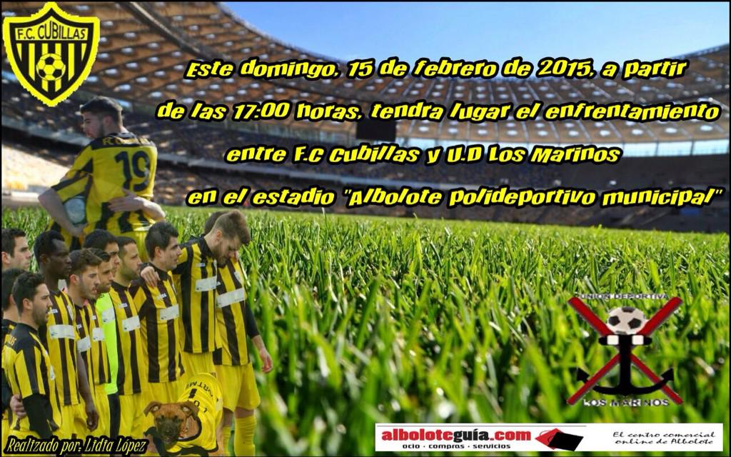 Este domingo todos con <a href="/CFcubillasofc/">FC cubillas oficial</a>  vamos chicos 🙌🙌