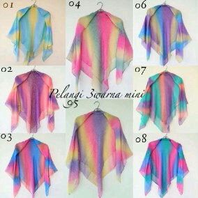 Yuk sista diorder jilbab pelanginya 
Ukuran 110x110 bahan premium paris lebih tebal dan berserat
per pcs@27, 3pcs@75