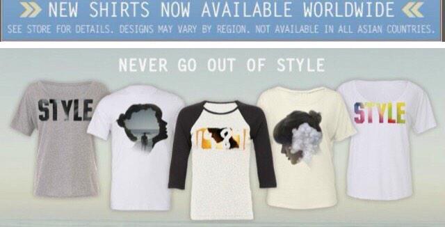 TSwiftLA's tweet image. New #STYLEmusicvideo items have been added to the online store and are available worldwide! store.taylorswift.com