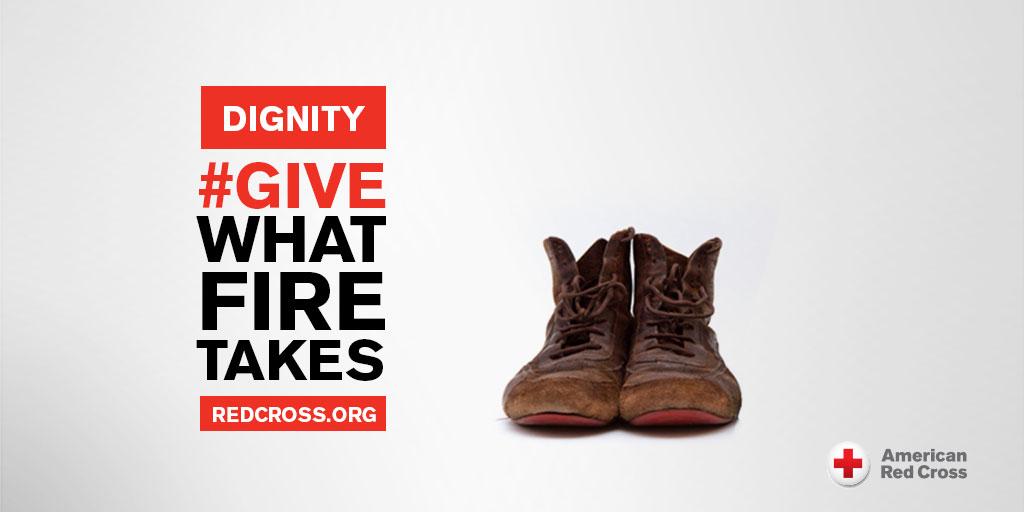 RedCross's tweet image. When a fire takes a home, it's a disaster. Help the Red Cross #GiveWhatFireTakes: rdcrss.org/tw-firetakes