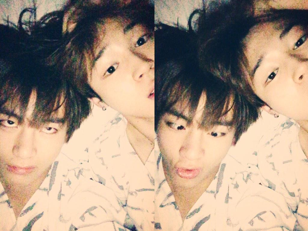 kim taehyung y sus hermanos twitter trans bts twitter 150214 kim taehyung y sus hermanos twitter trans bts twitter 150214