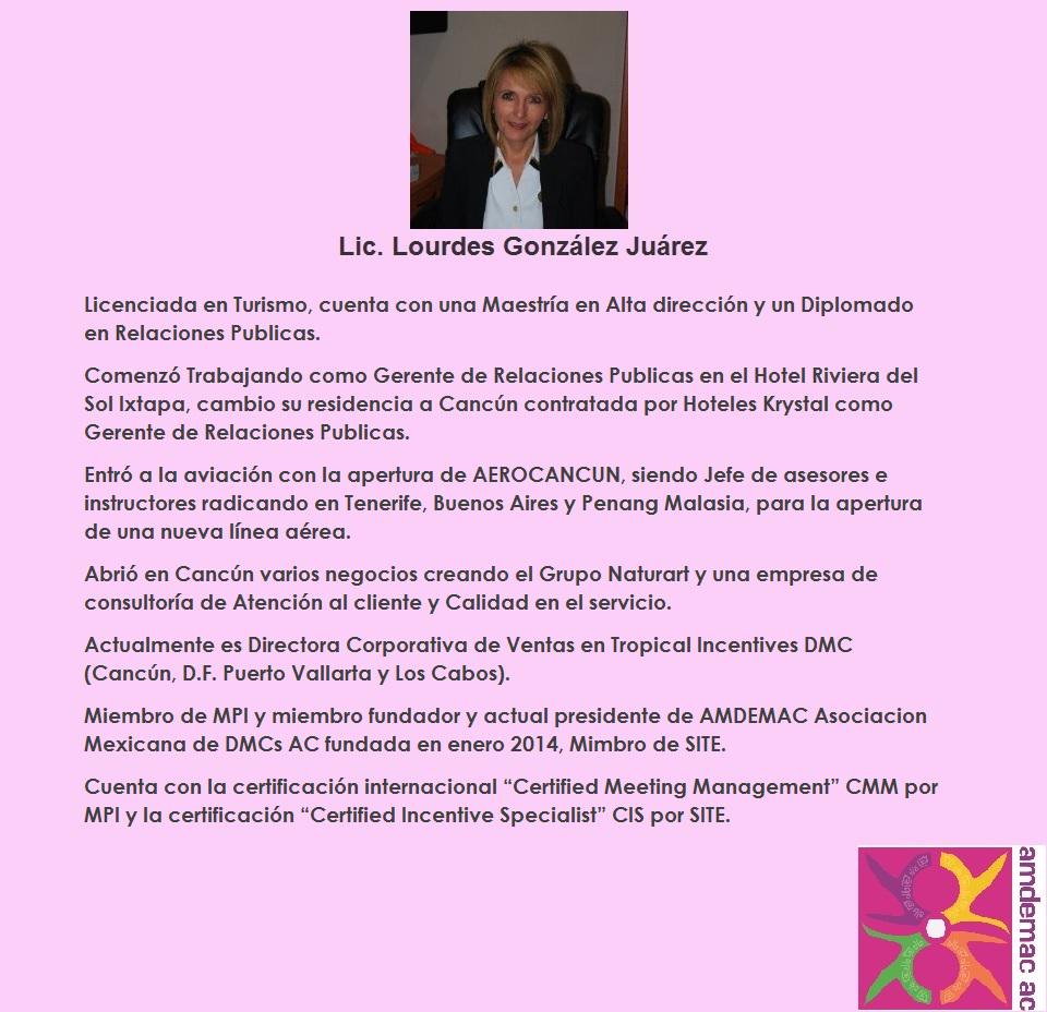 Conoce a nuestra presidenta <a href="/turespacio/">Turespacio</a> <a href="/Jagturismo/">Joaquin Armenta</a> <a href="/MxSiteFinder/">Eleonora García</a> <a href="/ITCMmagazine/">Incentive Travel & Corporate Meetings</a> <a href="/TuryNegTV/">Turismo&Negocios TV</a>