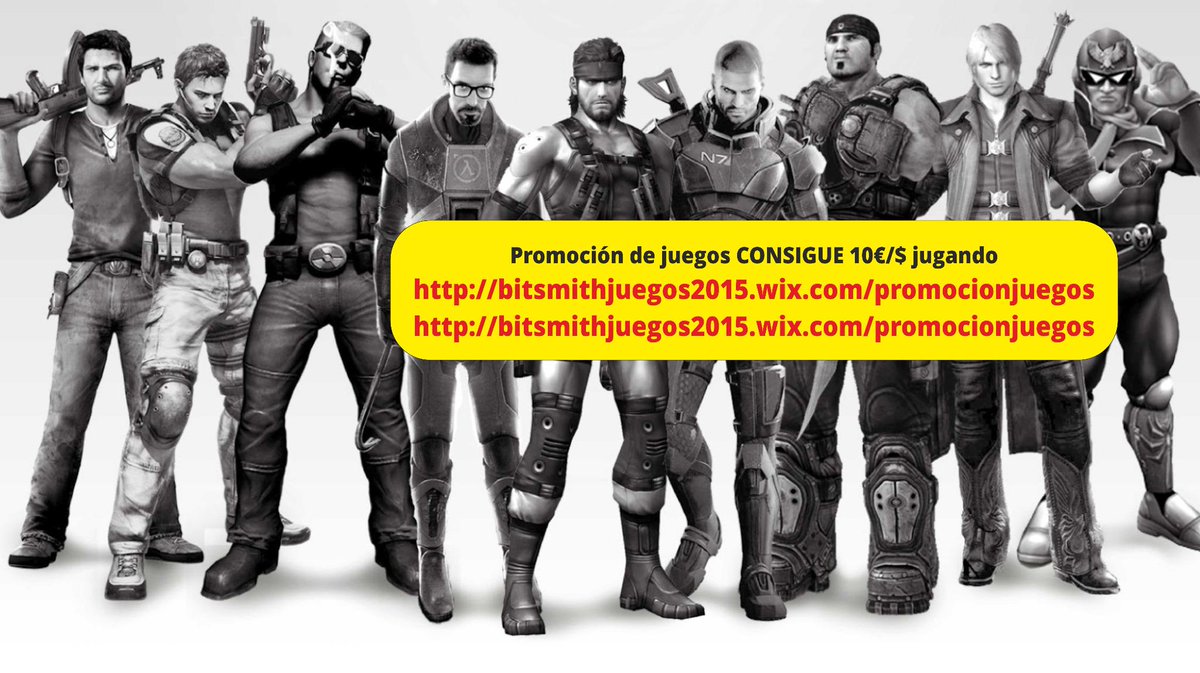 bitSmithjuegos's tweet photo. @bitSmithjuegos Promoción de juegos CONSIGUE 10€/$ jugando
http://t.co/IBCEn5kORd
http://t.co/IBCEn5kORd http://t.co/vSs1MkLBKW