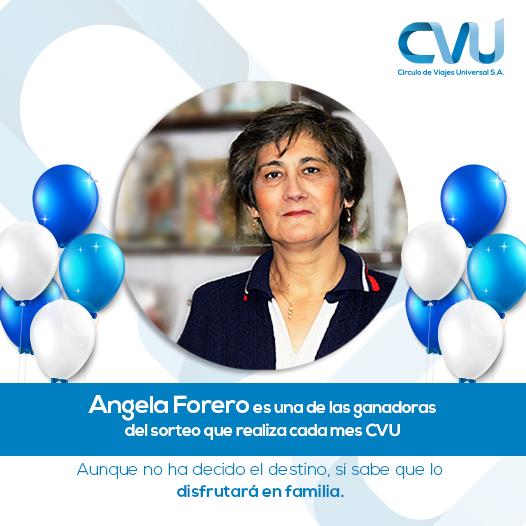 CVUColombia's tweet photo. ¡Angela Forero, una de las ganadoras del sorteo de Enero! http://t.co/dhNouSxuZM