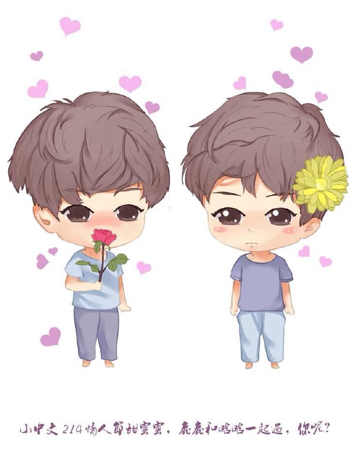 #鹿晗 #루한 #LUHAN Happy Valentine's day!