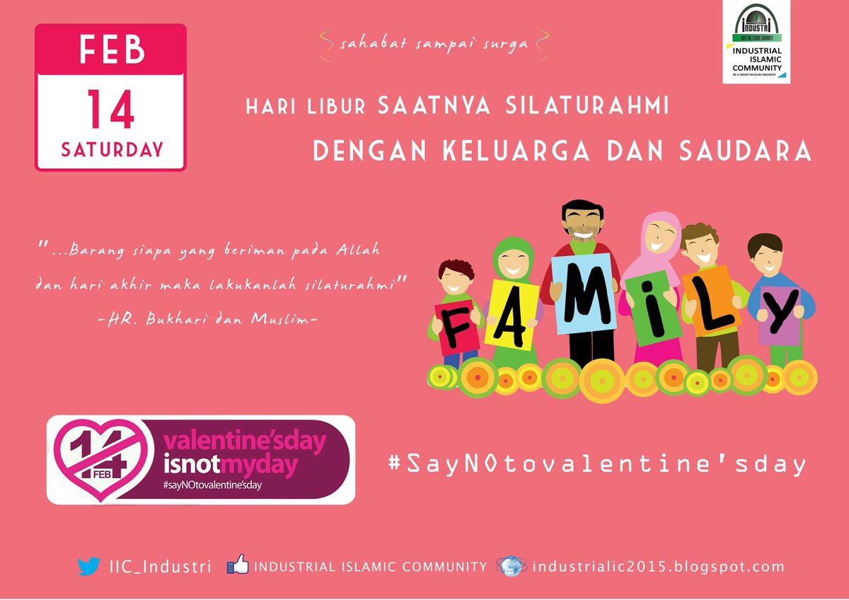 Alhamdulillah sudah masuk hari Sabtu. Selamat berlibur dengan keluarga dan saudara ya :)