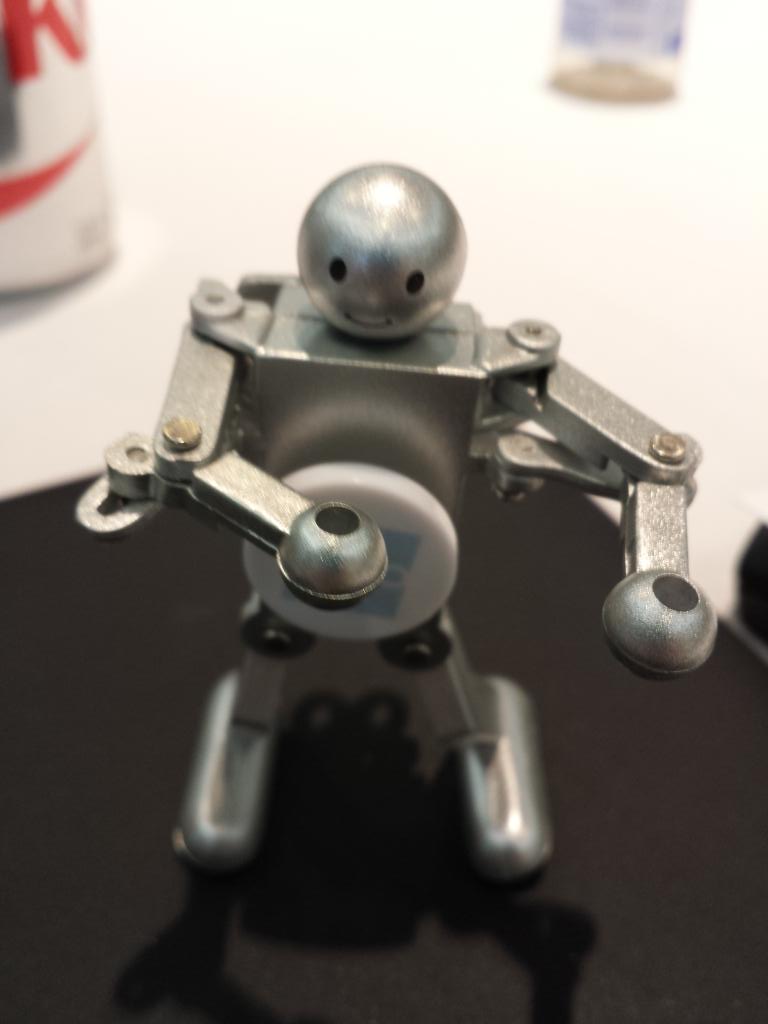 lillepad1's tweet photo. These robots are aching for a flash mob.
11:30? 
#tcsfug http://t.co/EoPkLJmRd8