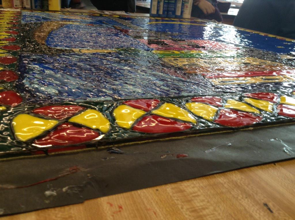 rome_rms's tweet photo. Getting done with this stain glass!! #whoop #rmsrenfest #lastperiod http://t.co/RPMNsUfGPU