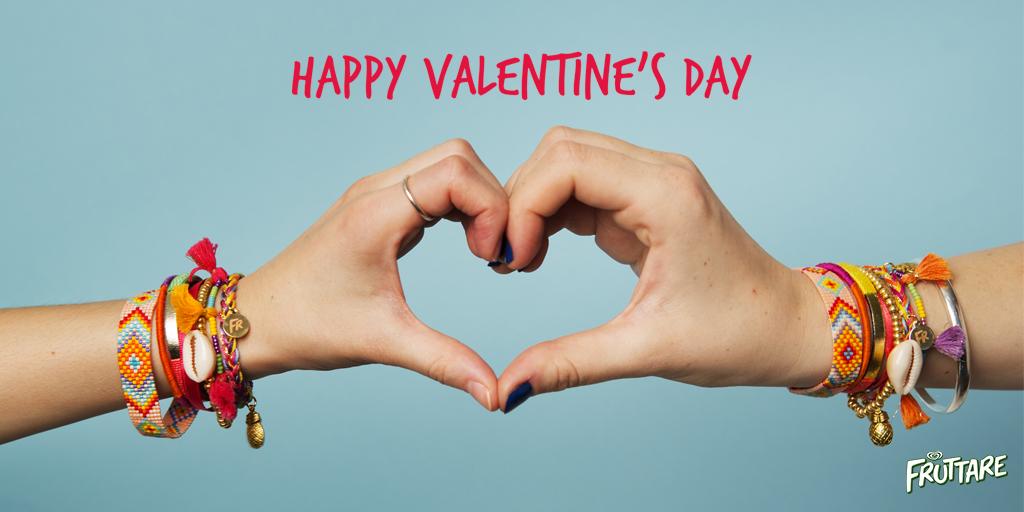 #Fruttare in one hand, best friend in the other. #ItsAllGood #HappyValentinesDay