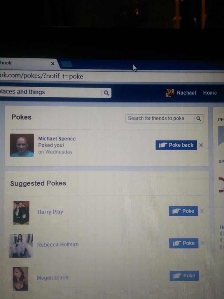 RachaelSmith's tweet photo. Ooooh thanks Michael for my poke. #lovetoallmyfansoutthere xoxoxox http://t.co/T51jsZC3qT