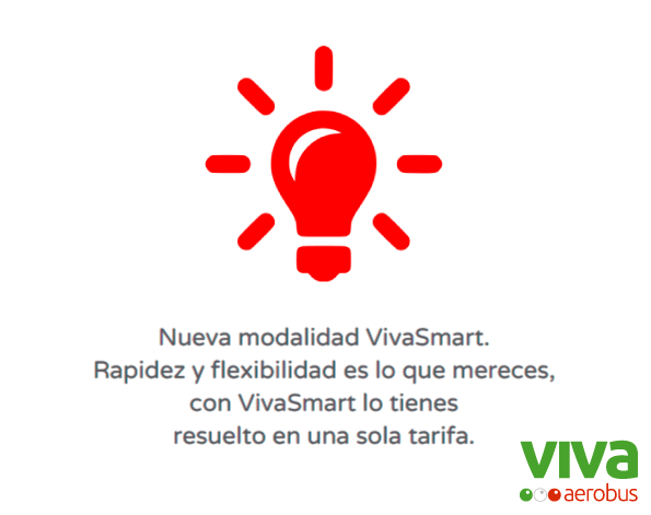 VivaAerobus's tweet photo. ¿Ya has viajado con #VivaSmart? ¡Es súper sencillo! http://t.co/LuS9lePkfe