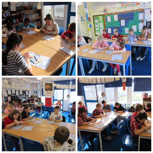 SandwichJunior's tweet photo. 5M's classroom smells lovely; Inukshuck carving has commenced, a test for our Salmon skills indeed!#PathMarker #Inuit http://t.co/xWl6s3Ge9N