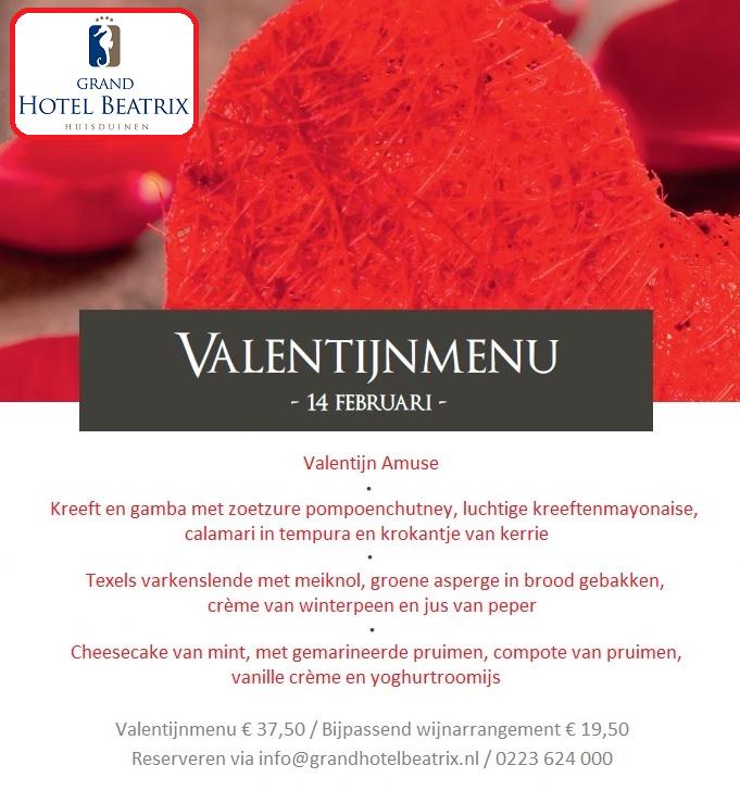 Speciaal voor #Valentijn hebben wij morgen een speciaal #Valentijnsmenu samengesteld.
Er zijn nog een paar tafeltjes!