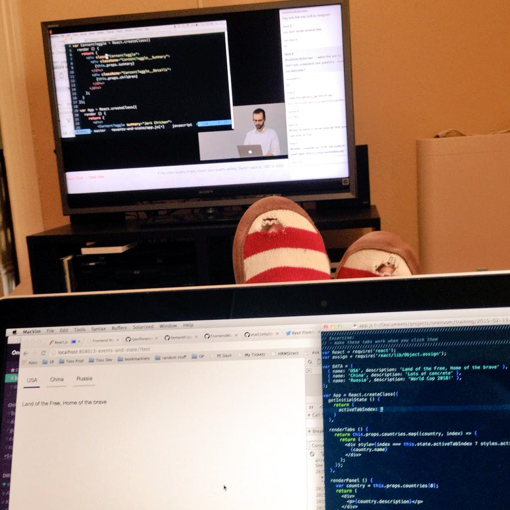 jeffkole's tweet image. Mastering the frontend with #frontendmasters #reactjs