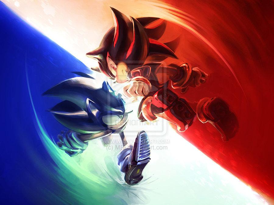 Sonic Adventure 2 HD : Sonic vs Shadow Scene 1 