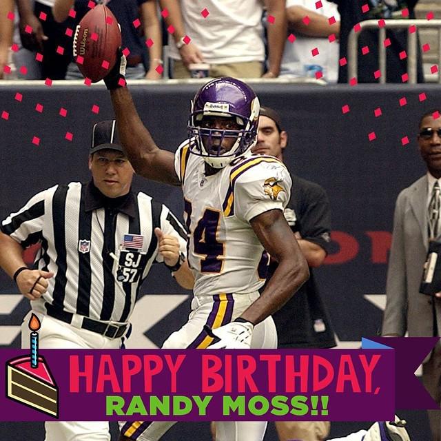 Happy Birthday, Randy Moss! by nfl 