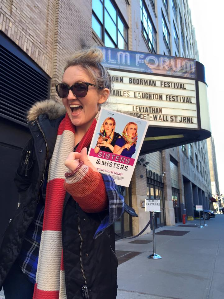 DSchryK's tweet photo. Guerrilla marketing for tomorrow's premiere of @sisandmisseries OH SNAP!! #nyc #webseries #AntiValentines #filmforum http://t.co/Uocb8XbNPv