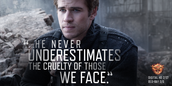 TheHungerGames's tweet photo. See Gale transform in #Mockingjay Part 1 - on Digital HD 2/17 and Blu-Ray 3/6! - http://t.co/1cqeCdGQPg http://t.co/o0qdALuwSi