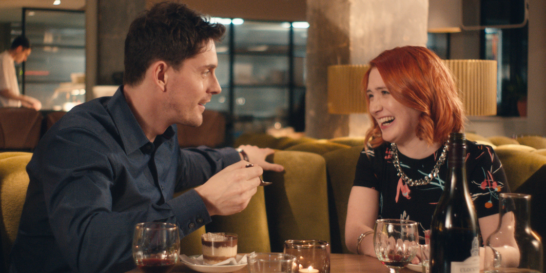 marksandspencer's tweet photo. Sarah's sweet tooth doesn't let Michael down! Winner has been selected. Tomorrow is the big finale! #DateDecisions http://t.co/vSgvmDdL11