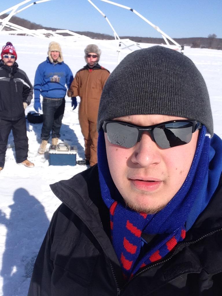 brymoro's tweet photo. Out here in upstate New York in 2 degree weather #coldday2015 http://t.co/maAuZPO6fB