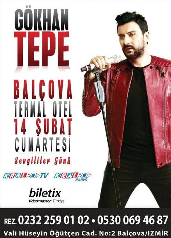 gokhantepemusic's tweet image. Sevgililer Günü'nde en güzel aşk şarkılarımla İzmir'deyim ... #GokhanTepeileSonsuzaKadar