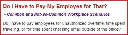 AmberMSantor's tweet image. Do I Have to Pay My Employees for That? Register for APD's 1-hour webinar, 3/24 @ 2 pm E bit.ly/1vIGJWZ