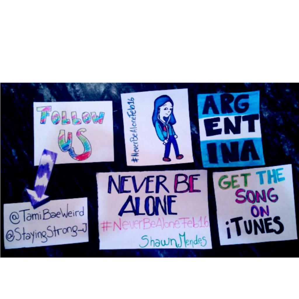Flornicol_XX's tweet photo. #NeverBeAloneFeb16
@ShawnMendes #NeverBeAloneIn3Days
We are very exiting for the song.. Can't wait! http://t.co/tuH1afjZi4