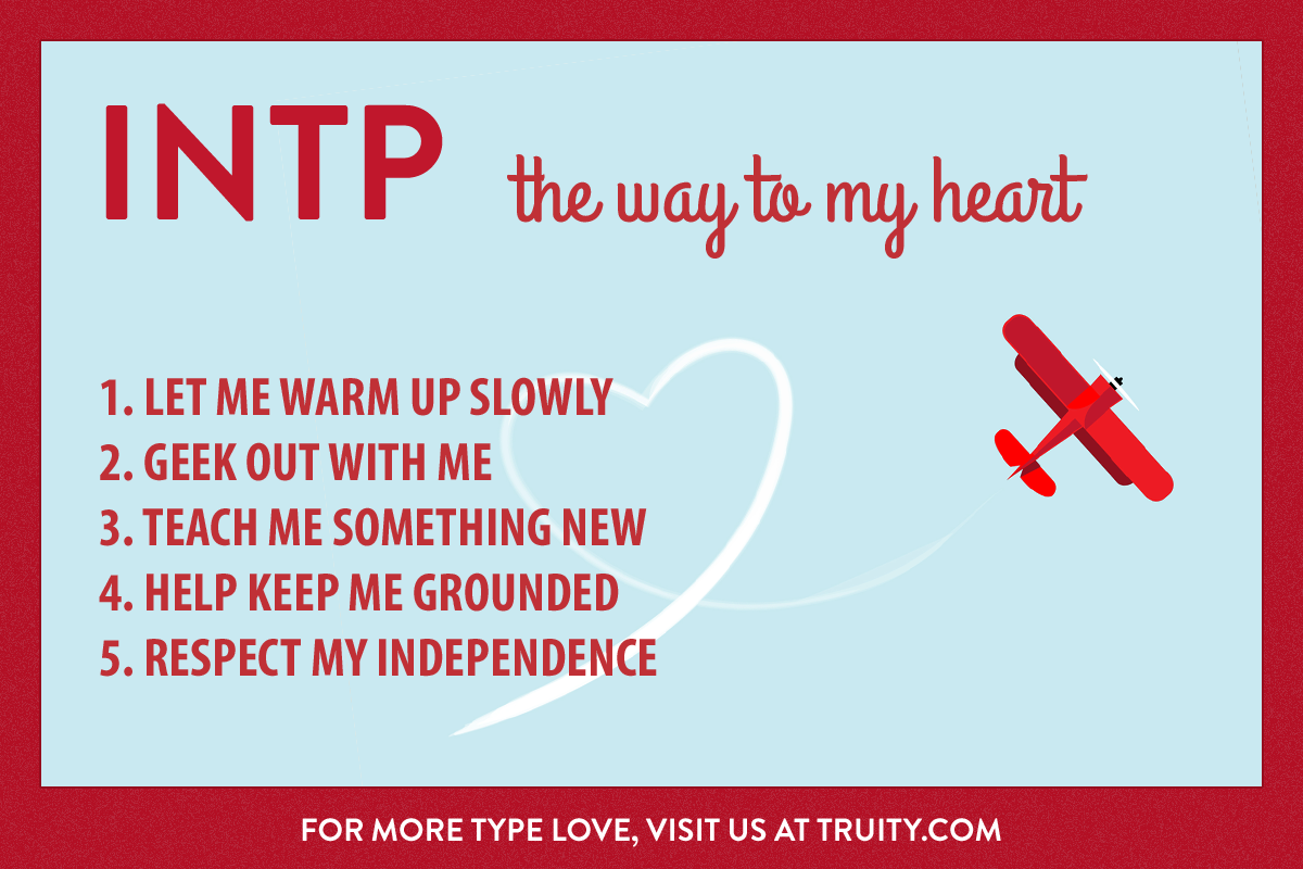 <a href="/INTPgroup/">INTP Group</a> Some love for our #INTP friends. Let your sweetheart know what really gets you all a-flutter.