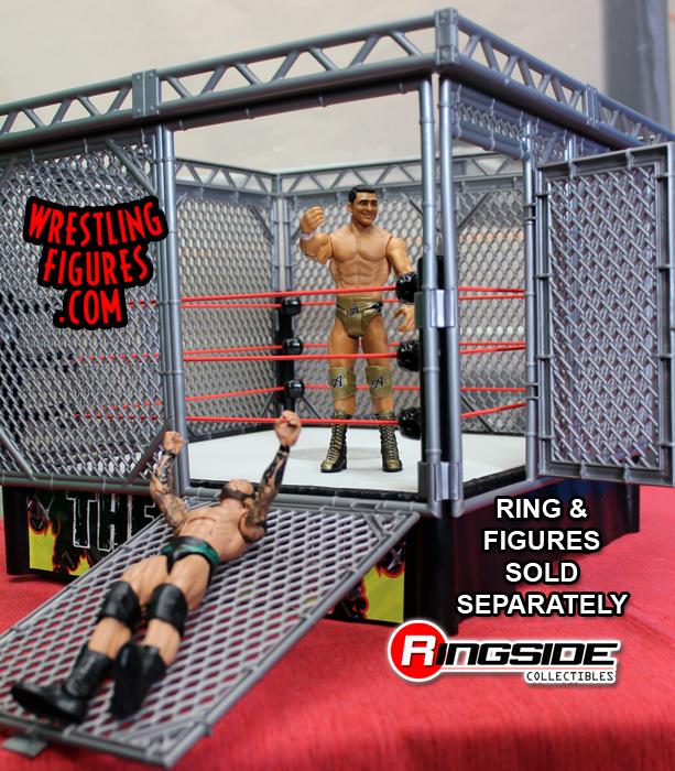RingsideC's tweet photo. Slam 'em against the #Mattel #WWE #STEELCAGE Accessory! http://t.co/wu3AFhumEX #WrestlingFigures #ColdHardSteel http://t.co/8gn0Mtdl1R