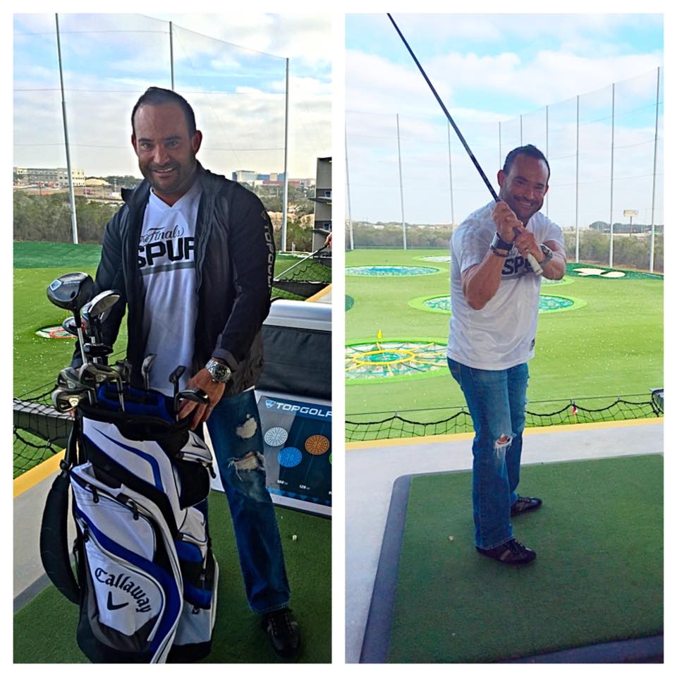 TopgolfSAT's tweet photo. Shoutout to @TopgolfSAT's 1st Platinum Member Joel Sauceda! Thanks for the intro to @MaxLifeDirect @AdPlotterReal http://t.co/GzyKl1JRqZ