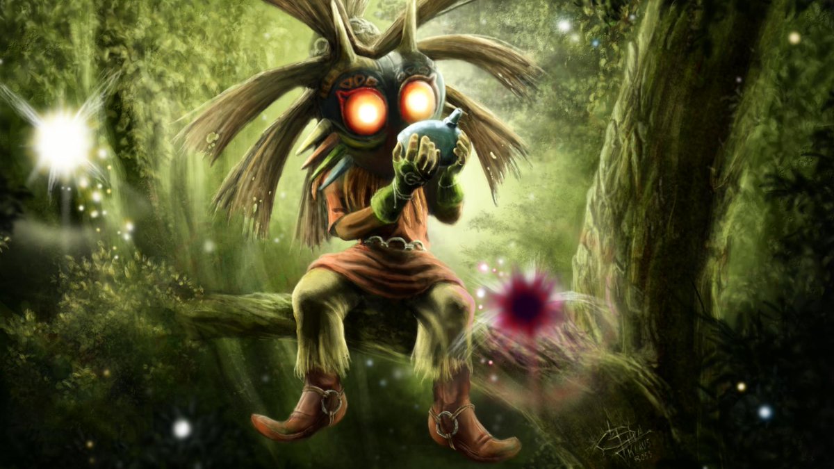 Letan123's tweet photo. Entre los arboles hay cosas terribles... y maravillosas #MiRecuerdoDeZelda @3djuegos http://t.co/Fsg9lShKXt