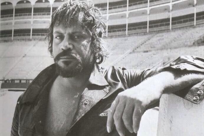 Some may say an unlikely hero but he\s my hero. Happy birthday Oliver Reed. Just not the same without your mischief.x 