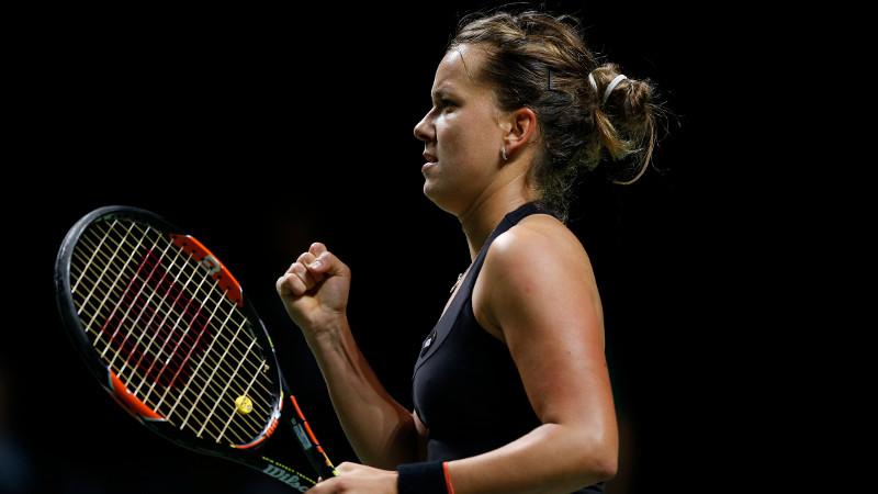 WTAdiamondgames's tweet photo. Barbora Zahlavova Strycova vs Mona Barthel 6-2, 6-2 #DiamondGames http://t.co/Y7mAArLci4