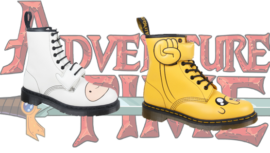 PasteStyle's tweet photo. Grab your friends! @drmartens and #AdventureTime created some seriously mathematical boots http://t.co/pfxjyV3IOy http://t.co/r0sr45YuQE
