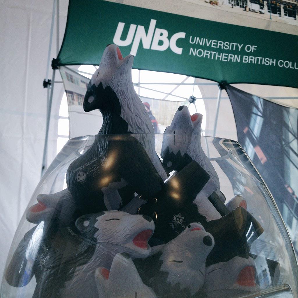 UNBCShan's tweet photo. The Canada Winter Games Plaza is now open! Be sure stop by the Northern Career Zone Tent and say Hi! #CWG2015 #UNBC http://t.co/GJuMUUT0Wi